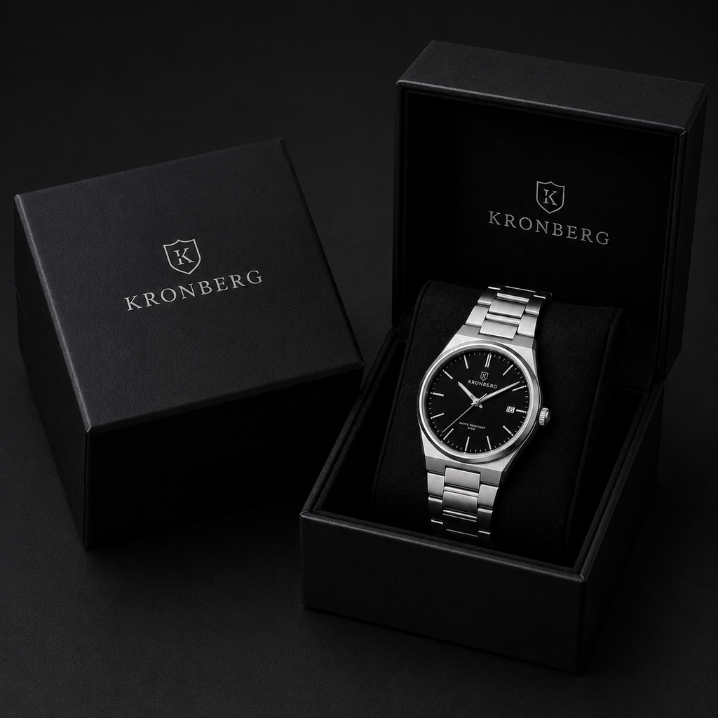 Kronberg Classic wristwatch on wrist — elegant dress watch for ambitious entrepreneurs